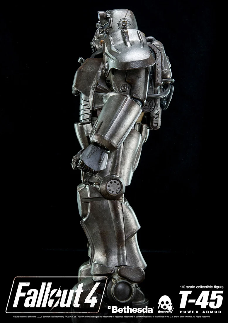 【箱破れのためお値引】threezero fallout T-45アーマーのみ FO4よりT-45 パワーアーマーが1/28予約販売開始！ — THREEZERO